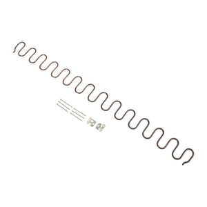 Magideal - Silla De Primavera, Piezas De Soporte De Primavera En Forma De Zigzag, Reparación, Primavera De Cojín De Bricolaje Para Sofá Doméstico, Sofá, Asiento Longitud 60Cm