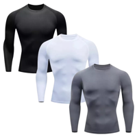 Genérico - Polera Primera Capa Compresión Sin Costuras