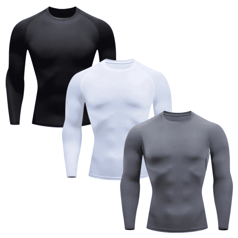 Genérico - Polera Primera Capa Compresión Sin Costuras