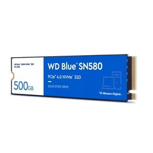 Western Digital - Disco Estado Sólido Interno Wd Blue Sn580 500Gb M.2 Azul