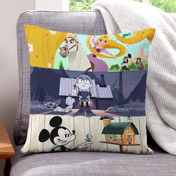 Mercury Filmworks Fundas de almohada de terciopelo con tema, regalos de funda de almohada, decoración para el hogar, cojín de lanzar, regalo de cumpleaños para fans y parejas.50*50cm.