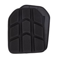 Magideal - Placa De Choque Sapi De 2 Piezas, Ligera, Protectora Y Ajustable, Equipo De Soldado De Espuma Eva Negro