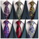 thumbnail image 1 of Corbata Adulove Jacquard 146 cm, paquete de 6, estampado paisley, seda, 1 of 9