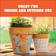 thumbnail image 5 of Kit para macetas de barro Mod Podge de 18 piezas con brochas y estacas para plantas, 5 of 8