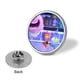 thumbnail image 3 of Elementos-Theme Round Button Badge: Premium Metal Construction, Ideal for High-End Events 2.8 cm, 3 of 6