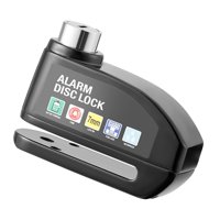 Magideal - Candado De Disco Con Alarma Genérico Para Diámetro De Orificio De 7 Mm O Más. Accesorios Para Ciclismo. Negro