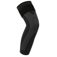Magideal - Soporte Elástico Para , Estabilizadores Laterales, Vendaje De Presión, Rodilleras Largas, Para , Ciclismo, Lesiones De Entrenamiento Para , Negro L Tamaño Múltiple
