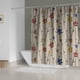 thumbnail image 1 of Transform Your Bathroom with our Botanical Watercolor Floral Shower Curtain Set - Includes 12 Hooks for Easy Installation!, 1 of 5
