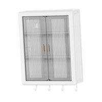 Magideal - Gabinete De Baño Medicina Montada En La Pared Sobre El Baño Organizador De Maquillaje De Baños Rack De Almacenamiento Para La Sala De Estar Dormitorio