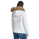 thumbnail image 2 of Chaqueta Tommy Hilfiger con ribetes de piel sintética, color blanco acolchado, para mujer, 2 of 2