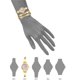 thumbnail image 2 of Reloj Anne Klein AK/2244LVST con correa de metal dorado para mujer, 2 of 4