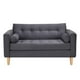 thumbnail image 1 of Sofa Retro 2c Felpa 05 Gris, 1 of 6