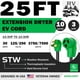 thumbnail image 2 of Cable De Extensión Para Secadora De 3 Puntas 7 6 M 30 A Nema 10 30p R, 2 of 9