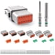 thumbnail image 1 of Conector de cable impermeable JRReady ST6117 DT de 12 pines, 1 of 6