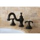 thumbnail image 2 of Grifo Kingston Brass KC7165TX de lavabo de instalación amplia, bronce aceitado, 2 of 3