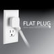 thumbnail image 5 of Cable de extensión Power Strip GE de 3 salidas de 15 pies con enchufe plano, 5 of 6