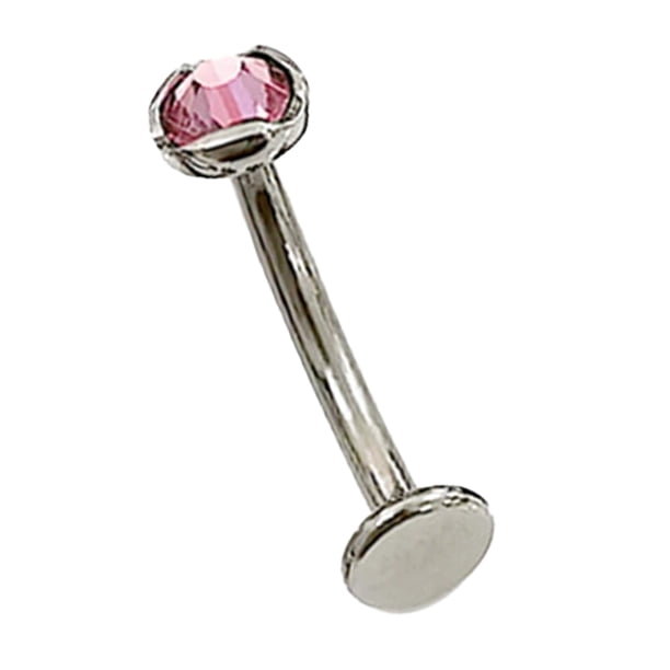 Piercing para ombligo de titanio F136, corrugado al agua, con diamante checo, aleación de titanio G23, para cuerpo, joyería, anillo de suspensión para ombligo.