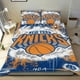thumbnail image 1 of NEW YORK KNICKS Conjunto de sábanas temático, trío de piezas, cómodo y amigable con la piel, diseño único, regalo de decoración para el hogar para familiares, amigos y fans, 90 cm * 190 cm, 1 of 6