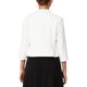 thumbnail image 3 of INSPIRE CHIC Chaqueta de Mujer sin Cuello Abierta de Manga Corta para la Noche Formal Talla XL Blanca, 3 of 5