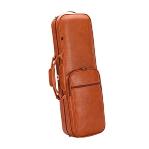Bothyi - Estuche Para Violín Tamaño Completo Estuche Rígido 4/4 Mochila A Prueba De Polvo Estuche De Transporte Caja Para Violín Naranja