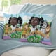 thumbnail image 3 of Dee y Amigos en Oz Fundas de almohada de terciopelo con tema, regalos de funda de almohada, decoración para el hogar, cojín de lanzar, regalo de cumpleaños para fans y parejas.56*56cm., 3 of 6