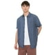 thumbnail image 1 of Guayabera Hombre Viscosa Sólida Azul Corona, 1 of 5