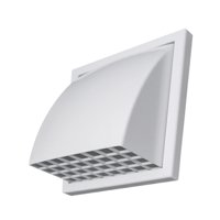 Magideal - Ventilación De Campana Extractora Con Protección Contra La Lluvia, Rejilla De Ventilación, Fácil Instalación, Tapa De Extracción Profesional, Cubierta 150 Mm