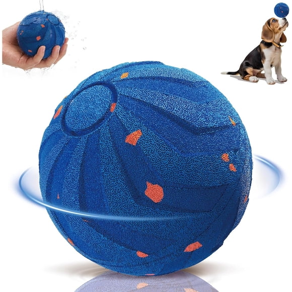Pelota Interactiva para Perros 8 cm Resistente y Sumergible