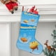 thumbnail image 2 of Gudetama Una Aventura Huevosa Tema: Calcetines de Navidad, fino lino blanco para colgar en escaleras y chimenea, decoración navideña para el hogar, regalo de Navidad.54cm×38cm, 2 of 5