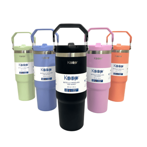 Kepp - Botella Insulada Con Mango 85o Ml Keep