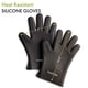 thumbnail image 2 of Guantes de silicona Cuisinart CGM-520 resistentes al calor negros, paquete de 2, 2 of 8