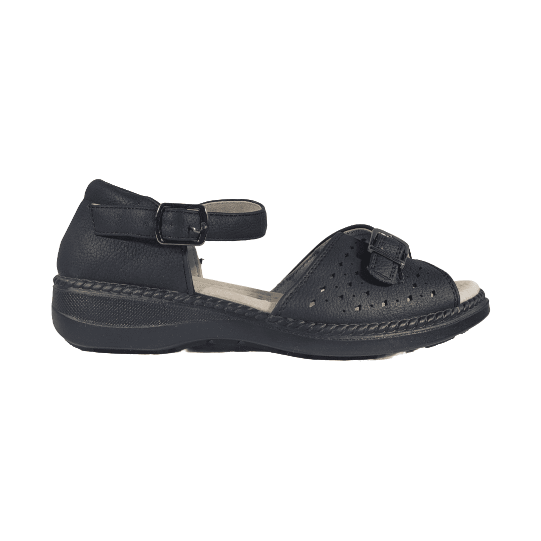 Sandalias Passer Negro Casual Mujer | 027 - Talla 39 Cl / 26 Cm
