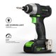 thumbnail image 2 of Controlador de impacto GALAX PRO 95307, 20 V, 1,3 Ah, con 6 bits y cargador, 2 of 9