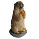 thumbnail image 4 of Artesanía Vívido Rsein Animales Estatua Jardín Escultura Césped Adorno Marmota, 4 of 5