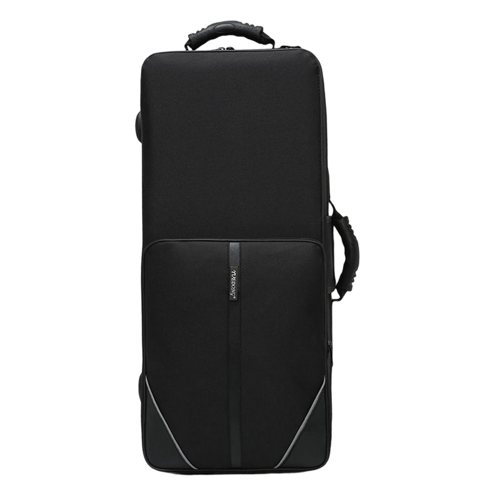 Magideal - Bolsa Para Saxofón Alto, Tela Oxford Ligera Con Correas, Espacio De Almacenamiento Adicional, Bolsa Para Saxofón A Prueba De Golpes Para Concierto De Gota E Rectángulo