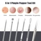 thumbnail image 5 of Kit de Herramientas para Eliminar Puntos Negros BLAAROOM 6 Piezas, 5 of 7