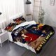 thumbnail image 1 of 3pcs The Gentlemen Inspired Poster Duvet Cover Set - Soft Bedding with Zipper Closure All-Season Luxury Bedding in Red Golden Tones - Perfect for Home, 1 of 1