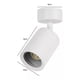 thumbnail image 2 of Aplique Blanco Porta Ampolleta Dicroica Gu10 Dirigible Luz Cálida, 2 of 2