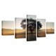 thumbnail image 1 of Pinturas Modernas De 5 Paneles Sobre Lienzo, Arte De Pared, Paisaje, Amanecer, 1 of 5