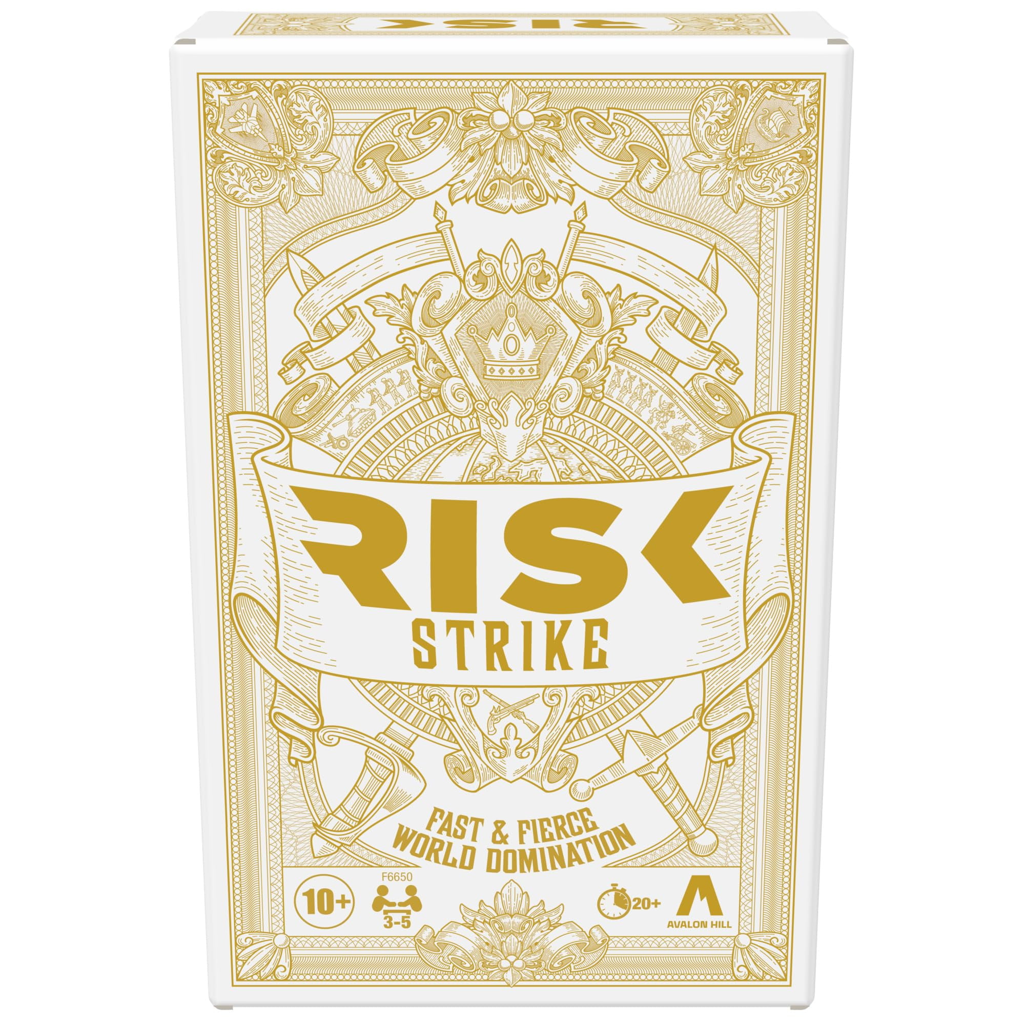 Juego De Cartas Y Dados Hasbro Gaming Risk Strike Para Mayores De 10 Años