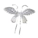 thumbnail image 4 of Mariposa Hada Globo Prop Ángel Niños Para Halloween Navidad Telón De Fondo Plata, 4 of 5