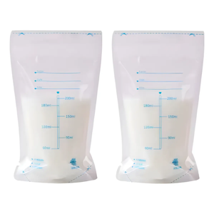 Genérico - Pack 60 Bolsas Almacenamiento Leche Materna 250Ml
