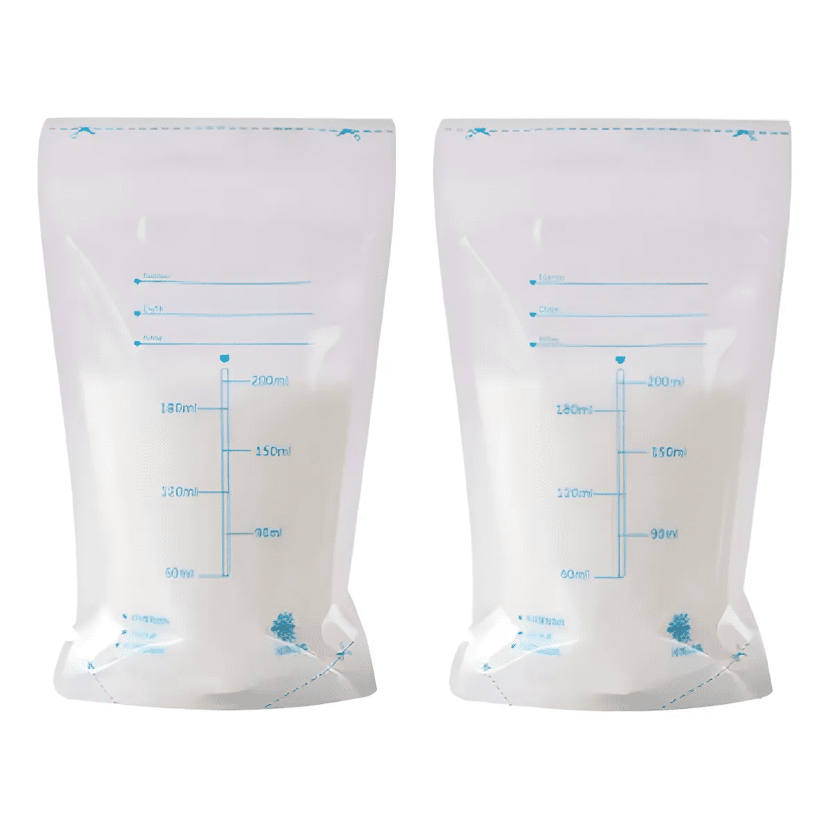 Genérico - Pack 60 Bolsas Almacenamiento Leche Materna 250ml