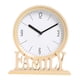 thumbnail image 1 of Reloj De Escritorio Que No Hace Tictac Funciona Con Pilas Loft Estante De Oficina Decorativo Familiar Beige, 1 of 3