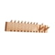 thumbnail image 3 of Perchero De Pared Para Piano, Perchero Para Puerta De Entrada, Dormitorio, Abrigos, Color Madera, 12 Teclas, 3 of 5