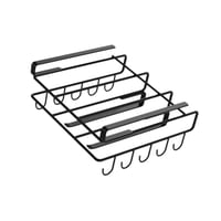 Bothyi - Ganchos Para Tazas Debajo Del Gabinete, Sin Taladro, Soporte Para Toallas De Papel Para Baños, Tazas Y Toallas