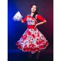 Genérico - Vestidos De Huasa De Chinita Niña Fiestas Patrias