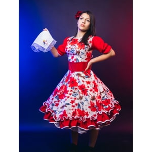 Genérico - Vestidos De Huasa De Chinita Niña Fiestas Patrias