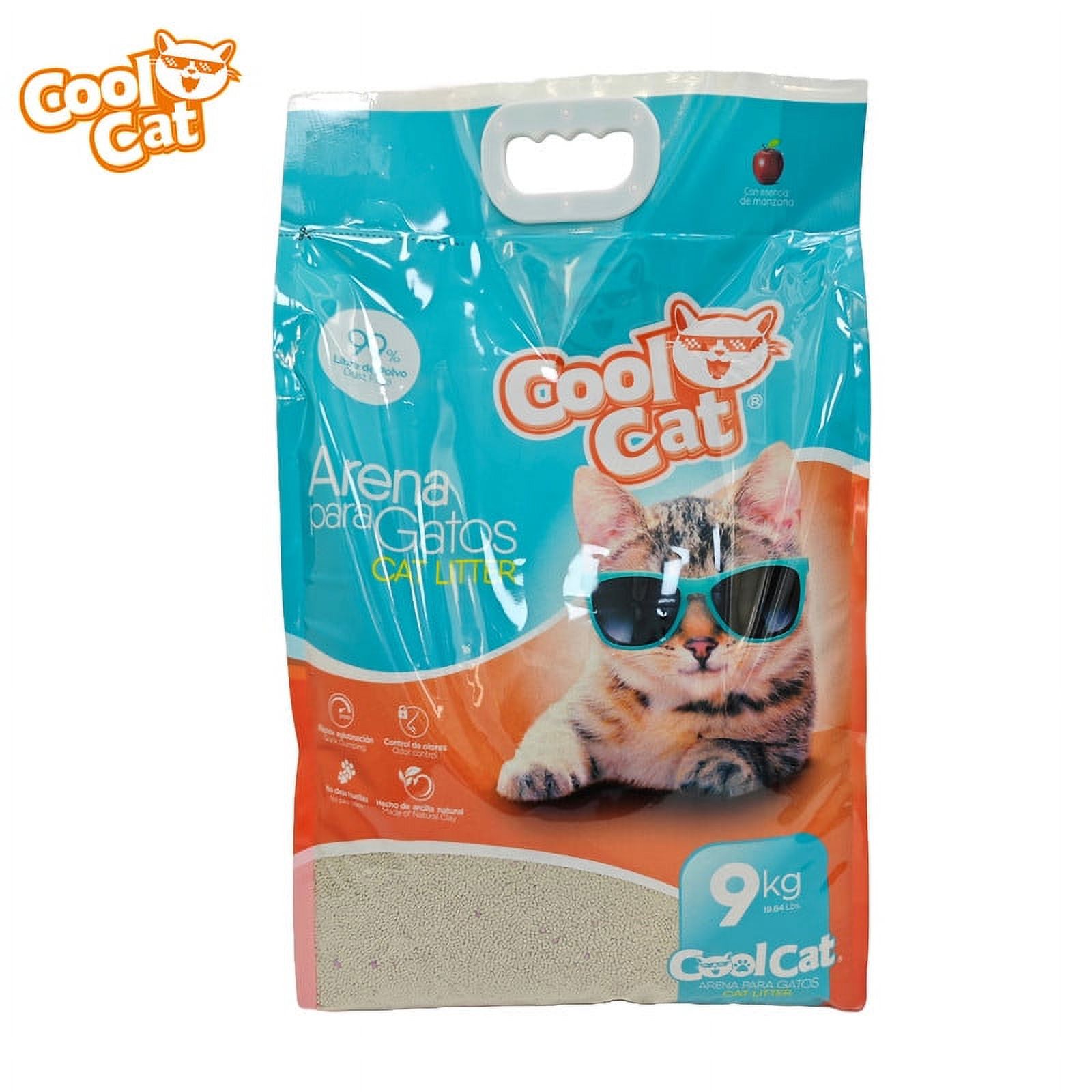 Cool Cat - Arena Sanitaria Aglutinante Para Gato 9Kg