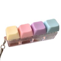 Magideal - Teclado El Teclado De Inquietud, Haga , Juguete Sensorial, Mecánico, Botón De Teclado Botón Relajante Juguete, Para Los Niños Adultos, Pase El Tie 4 Teclas